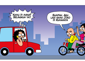 ”Mendua” Demi Kartu&nbsp;Pos